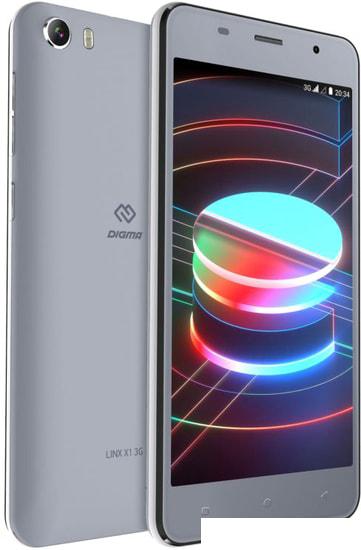 Смартфон Digma Linx X1 3G (темно-серый)- фото3