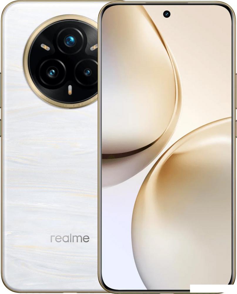 Телефон Realme 14 Pro+ RMX5051 8GB/256GB международная версия (жемчужно-белый)- фото2