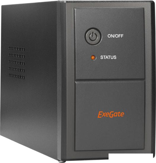 Источник бесперебойного питания ExeGate Power Back BNB-450.LED.AVR.EURO- фото