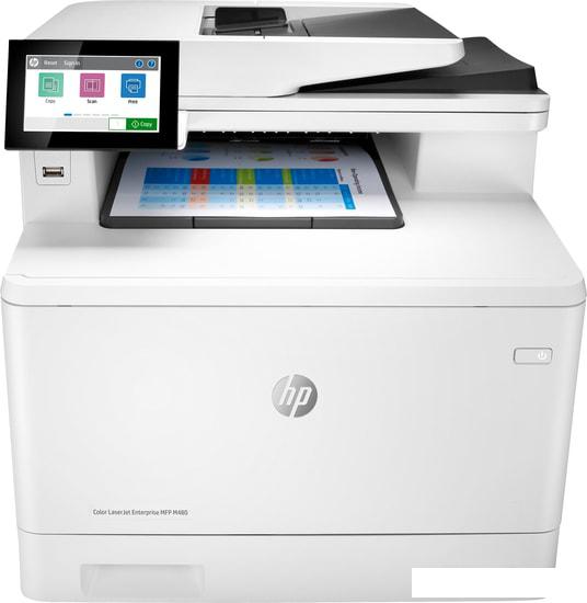 МФУ HP Color LaserJet Enterprise M480f- фото
