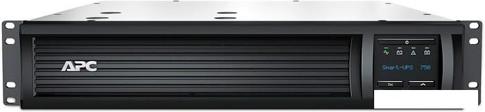 Источник бесперебойного питания APC Smart-UPS 750VA LCD RM 2U (SMT750RMI2U)- фото3