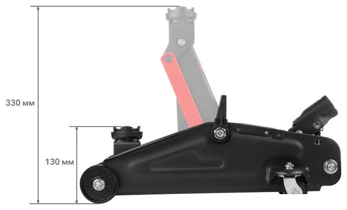 Подкатной домкрат Startul Auto ST8014-04 2т (кейс)- фото2