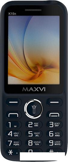 Мобильный телефон Maxvi K15n (синий)- фото3