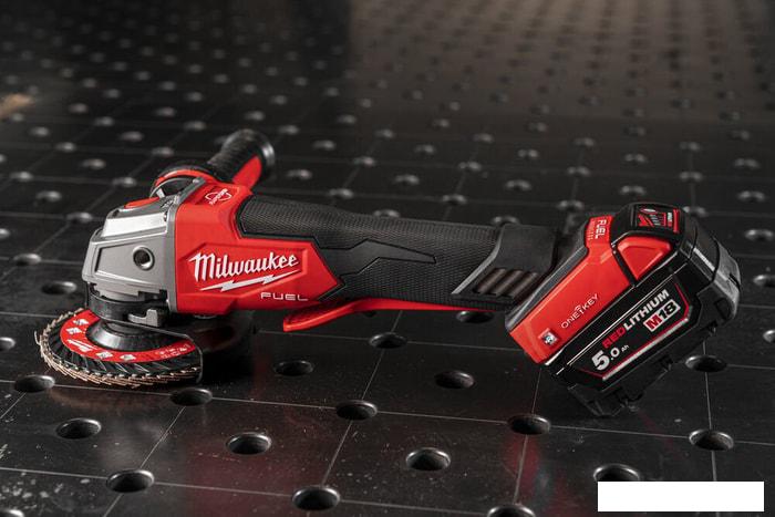 Угловая шлифмашина Milwaukee M18 ONEFSAG125XPDB-0 Fuel One Key 4933478434 (без АКБ)- фото3