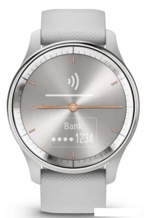 Гибридные умные часы Garmin Vivomove Trend (серый)- фото4