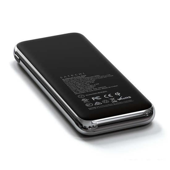 Внешний аккумулятор Satechi Quatro Wireless 10000 mAh- фото3