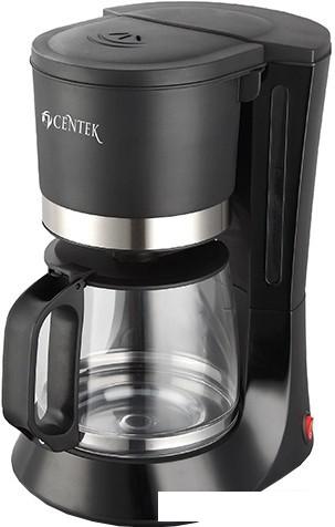 Капельная кофеварка CENTEK CT-1141 (черный)- фото