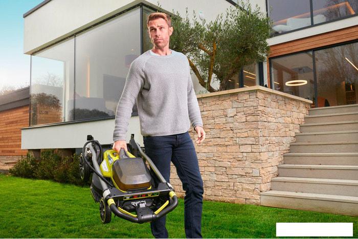 Колёсная газонокосилка Ryobi RY18LMX40A-0 (без АКБ)- фото4
