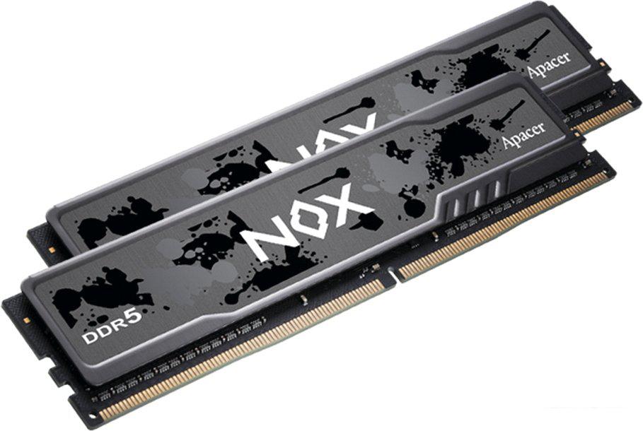 Оперативная память Apacer NOX 8ГБ DDR5 5200 МГц AH5U08G52C52RMBAA-1- фото3