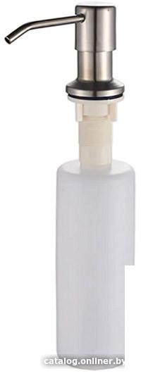 Кухонная мойка БелЭворс Rondo L + смеситель W74004-9 + дозатор L405-1 (серый/сатин)- фото3