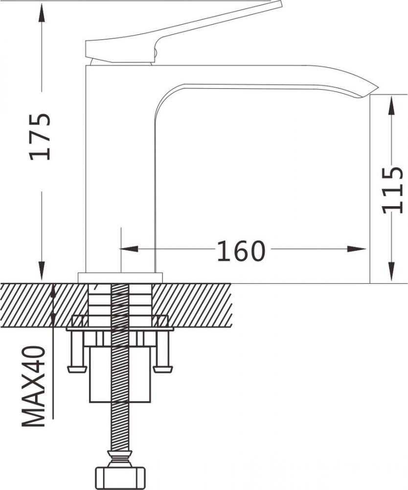 Смеситель Shevanik S4001- фото2