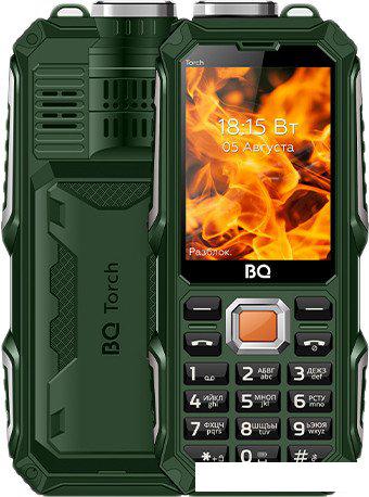 Телефон BQ BQ-2835 Torch (зеленый)- фото