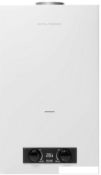 Газовая колонка Royal Thermo GWH 12 Inflame (белый)- фото2