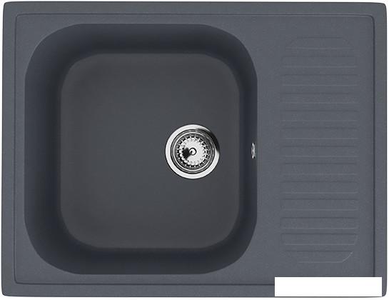 Кухонная мойка Ulgran U-202 (343 антрацит)- фото
