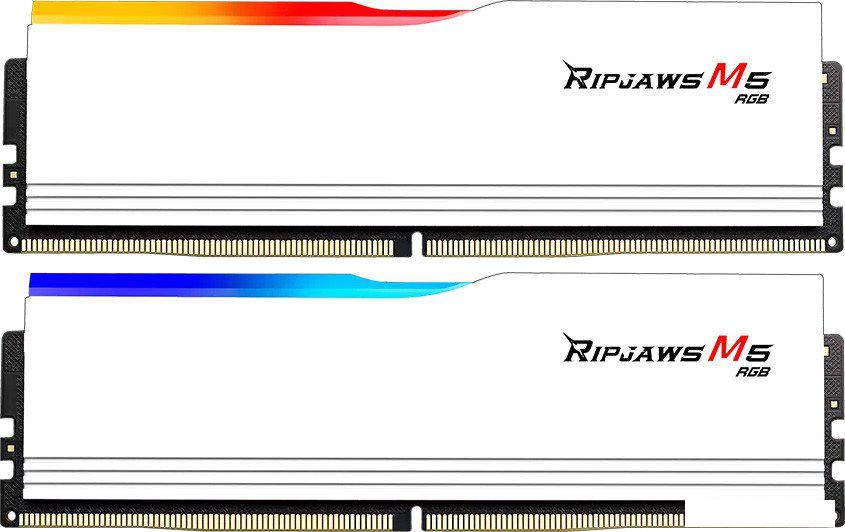 Оперативная память G.Skill Ripjaws M5 RGB 2x16ГБ DDR5 6000 МГц F5-6000J3238G32GX2-RM5RW- фото