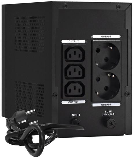 Источник бесперебойного питания ExeGate SpecialPro UNB-1200.LED.AVR.2SH.3C13 EX292793RUS- фото2