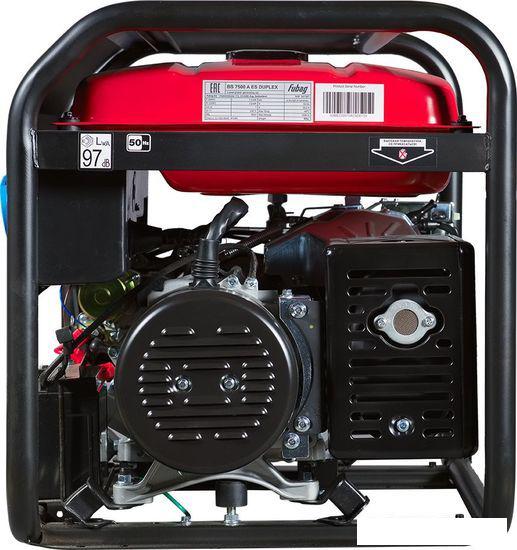 Бензиновый генератор Fubag BS 7500 A ES Duplex (с коннектором автоматики)- фото4