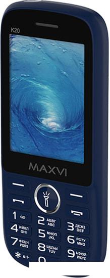 Мобильный телефон Maxvi K20 (синий)- фото4