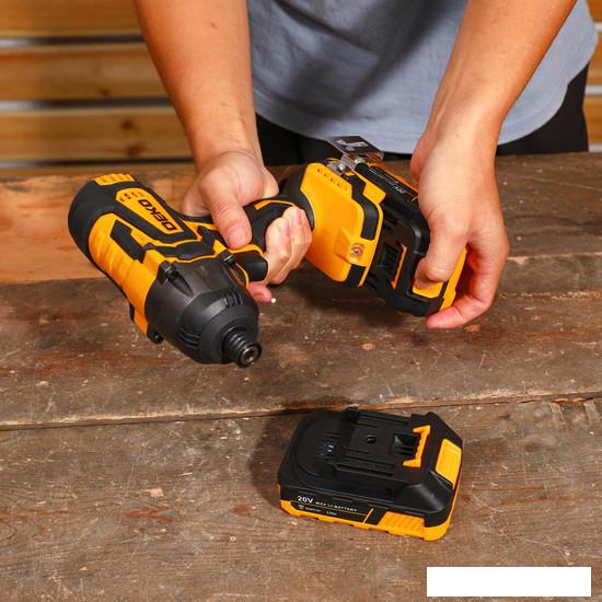 Винтоверт Deko DKIS20-Li Set 063-4392 (с 2-мя АКБ, кейс)- фото4