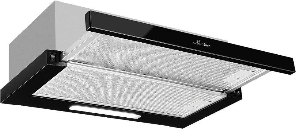 Кухонная вытяжка Monsher LAUTREC 60 Noir Verre- фото