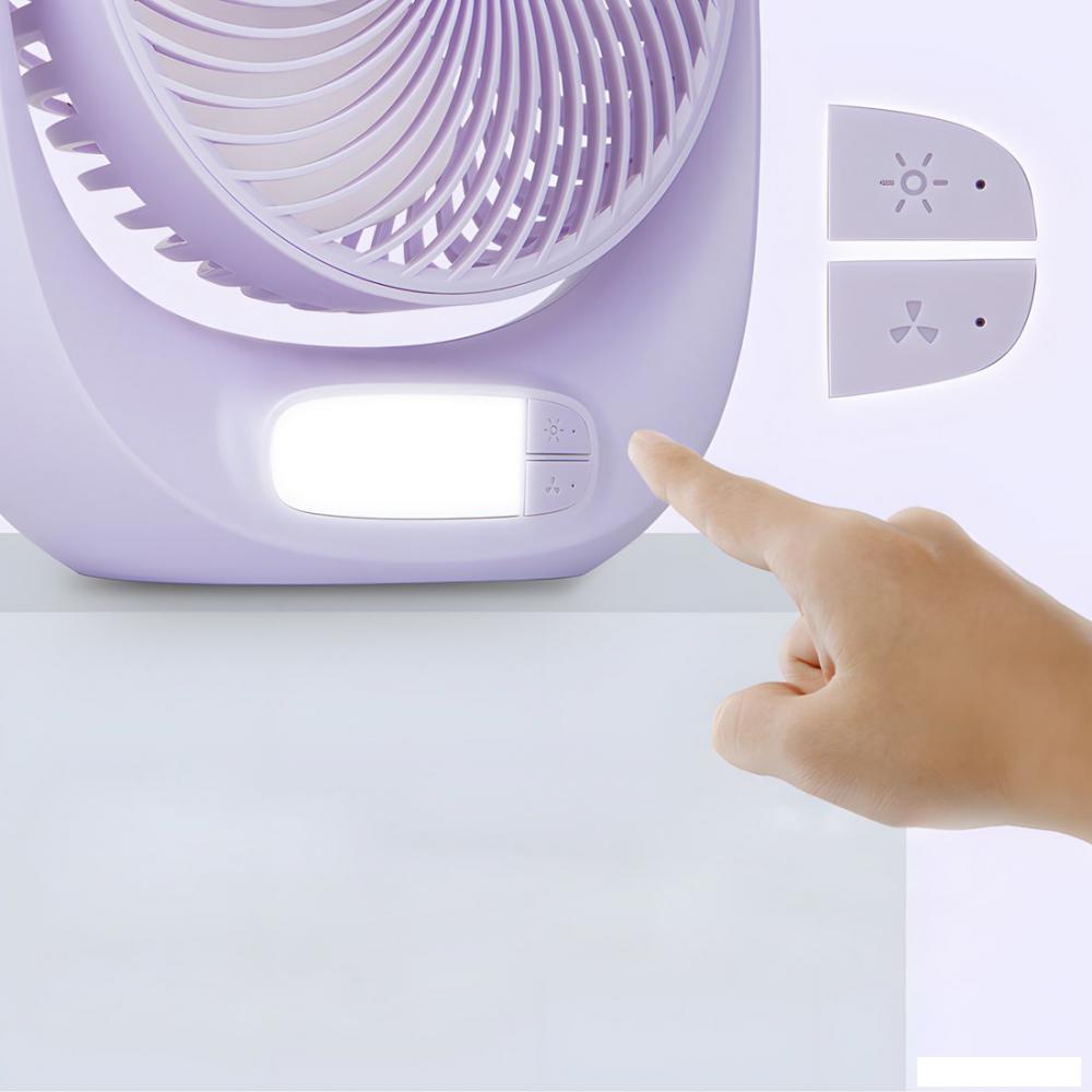 Вентилятор Evolution AirLeaf AL-101 (фиолетовый)- фото4