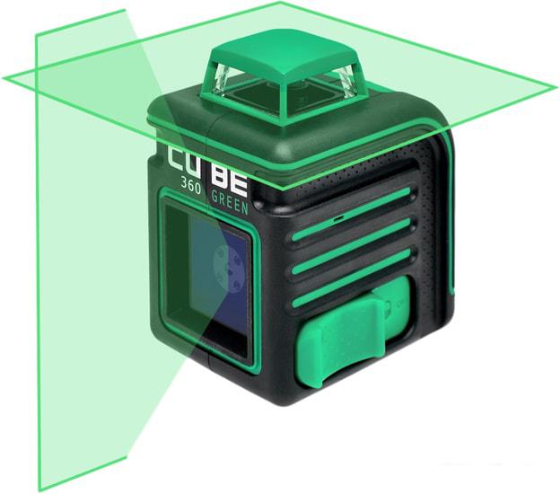 Лазерный нивелир ADA Instruments Cube 360 Green Professional Edition А00535- фото2