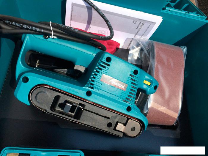 Ленточная шлифмашина Makita 9910K- фото2