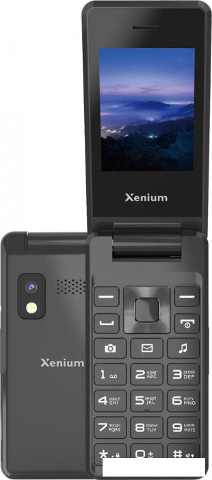 Кнопочный телефон Xenium X600 (темно-серый)- фото