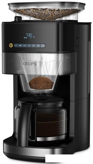 Капельная кофеварка Krups Grind Aroma KM832810- фото3