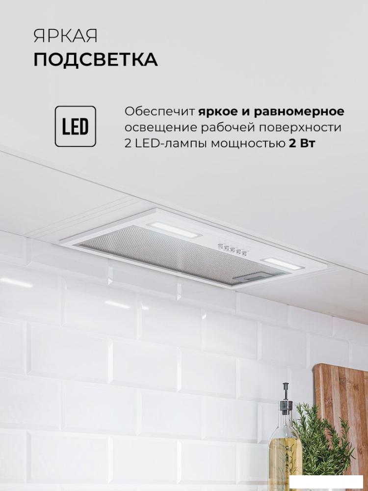 Кухонная вытяжка LEX Hyper 600 Inverter WH- фото4