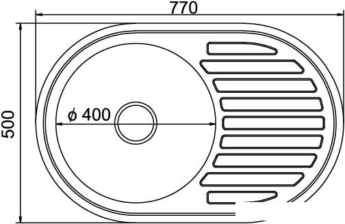 Кухонная мойка Mixline 532305- фото2