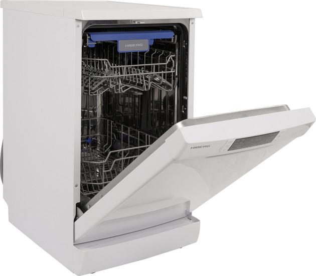 Отдельностоящая посудомоечная машина Hiberg F48 1030 W- фото4