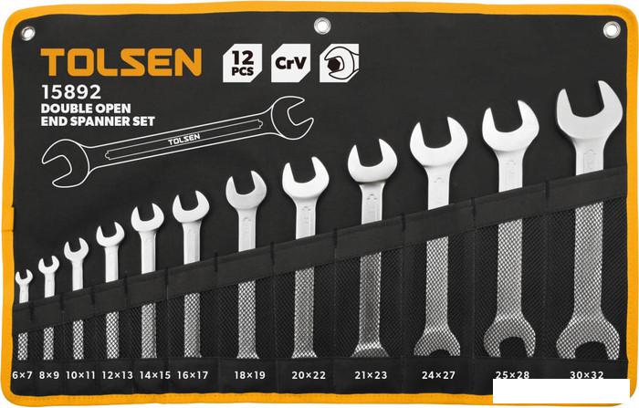 Набор ключей Tolsen TT15892 (12 предметов)