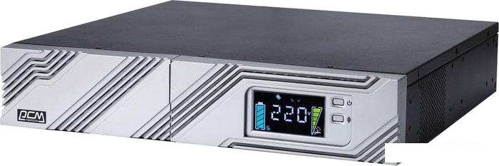 Источник бесперебойного питания Powercom Smart Rack&Tower SRT-3000A LCD- фото