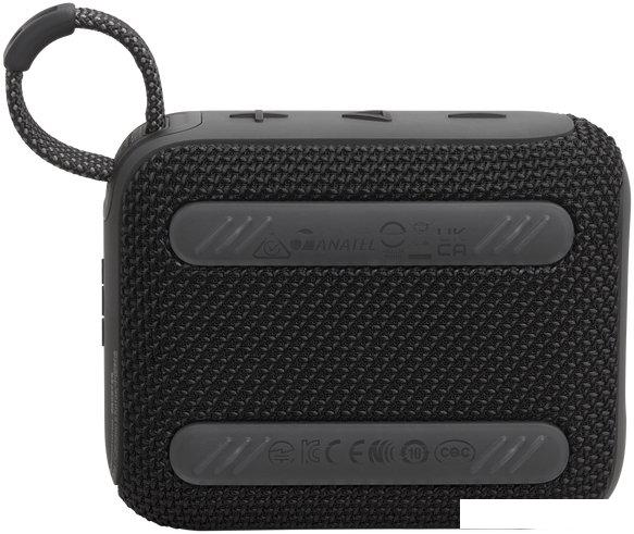 Беспроводная колонка JBL Go 4 (черный)- фото3
