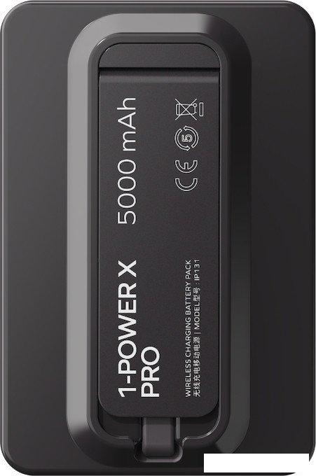 Внешний аккумулятор Momax 1-Power X Pro Magnetic Built-In USB-C IP131 5000mAh (черный)- фото3