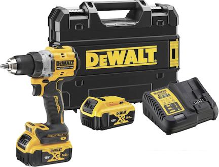 Дрель-шуруповерт DeWalt DCD800P2T (с 2-мя АКБ, кейс)- фото2