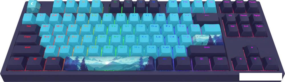 Клавиатура Red Square Keyrox TKL Classic Everfrost (g3ms Amber)- фото2