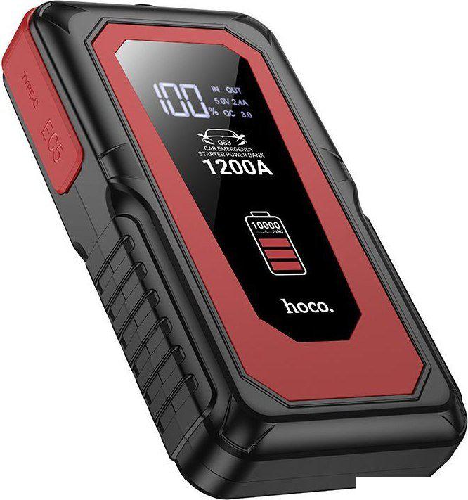 Портативное пусковое устройство Hoco QS3 (черный)