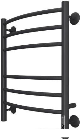 Полотенцесушитель TERMINUS Классик П6 450x600 КС 9005 бп электро (черный)- фото2