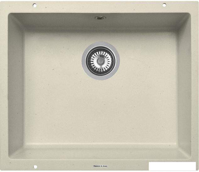 Кухонная мойка Zigmund & Shtain Integra 500 (каменная соль)- фото