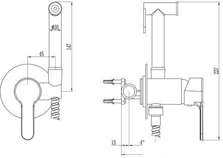 Смеситель Esko SMH01- фото2