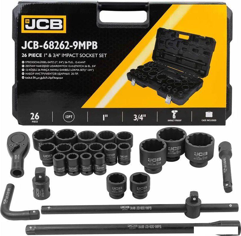 Универсальный набор инструментов JCB 68262-9MPB (59044)- фото