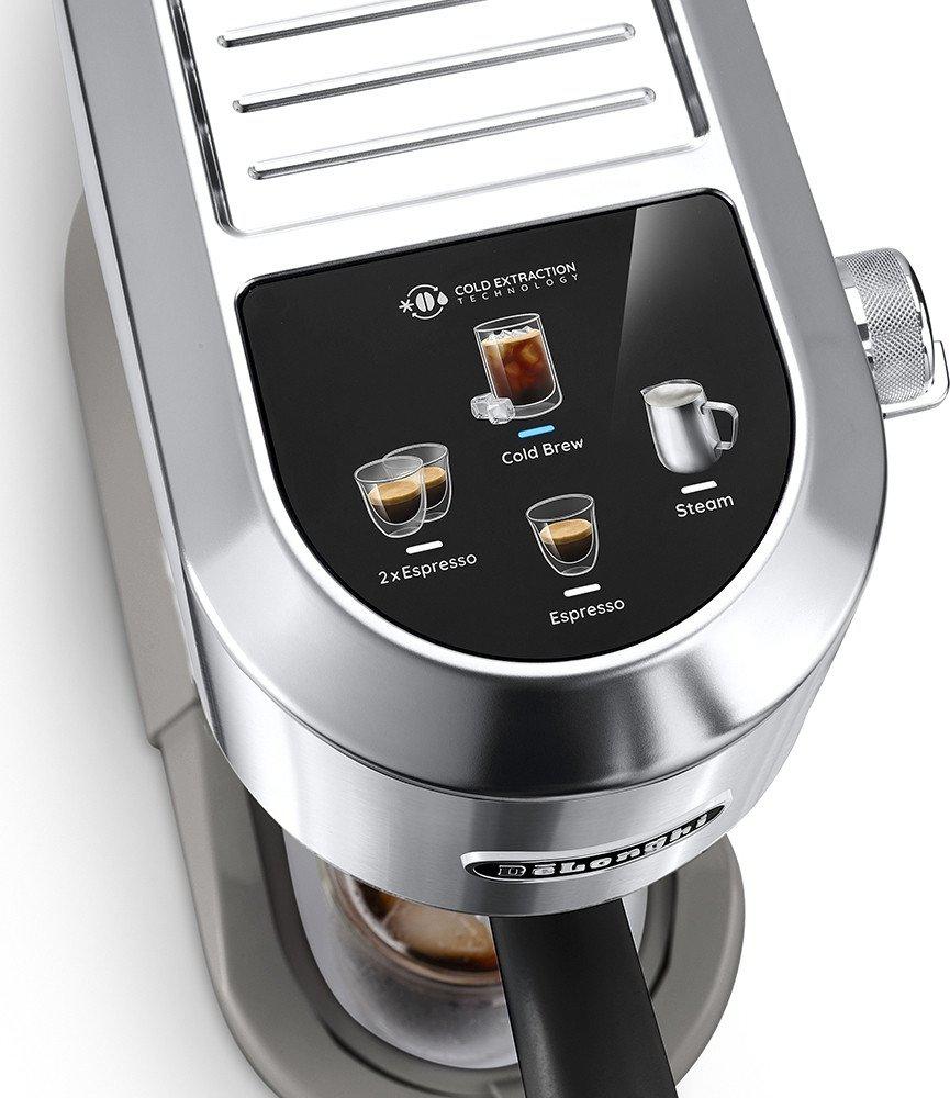 Рожковая кофеварка DeLonghi Dedica EC890.M- фото3