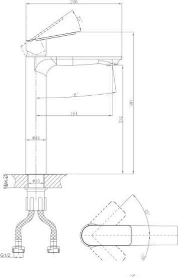 Смеситель A-Five A5-0420- фото2