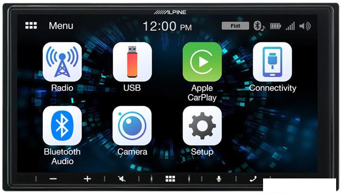 USB-магнитола Alpine iLX-W650BT- фото3