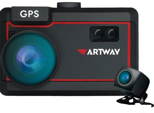 Видеорегистратор-радар детектор-GPS информатор (3в1) Artway MD-209 Signature Dual- фото