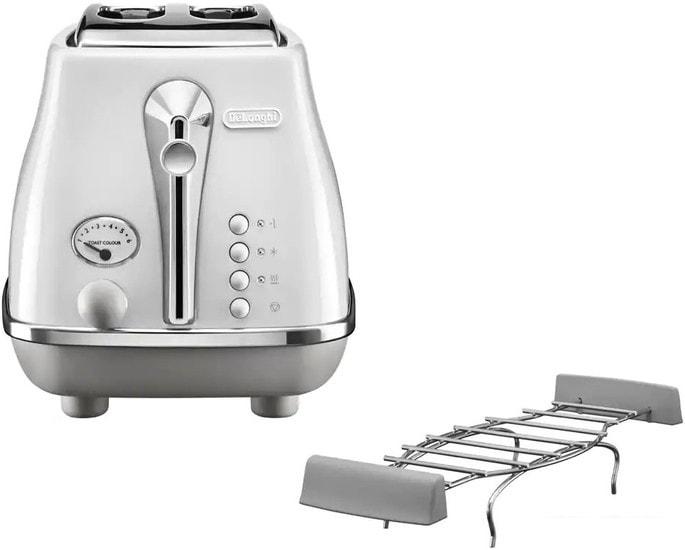 Тостер DeLonghi Icona Capitals CTOC2103.W- фото2