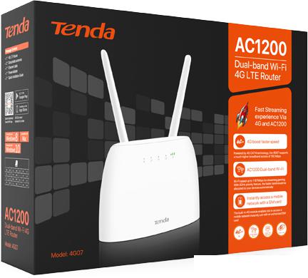 4G Wi-Fi роутер Tenda 4G07- фото2