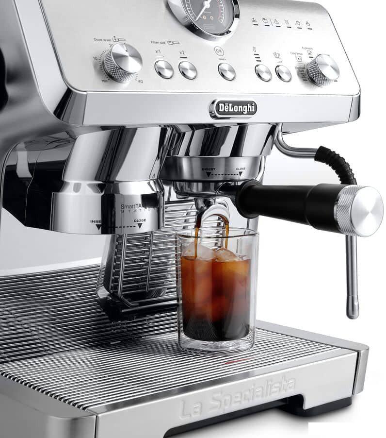 Рожковая кофеварка DeLonghi La Specialista Opera EC9555.M- фото2